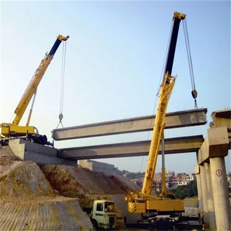鼎湖桥梁施工吊装